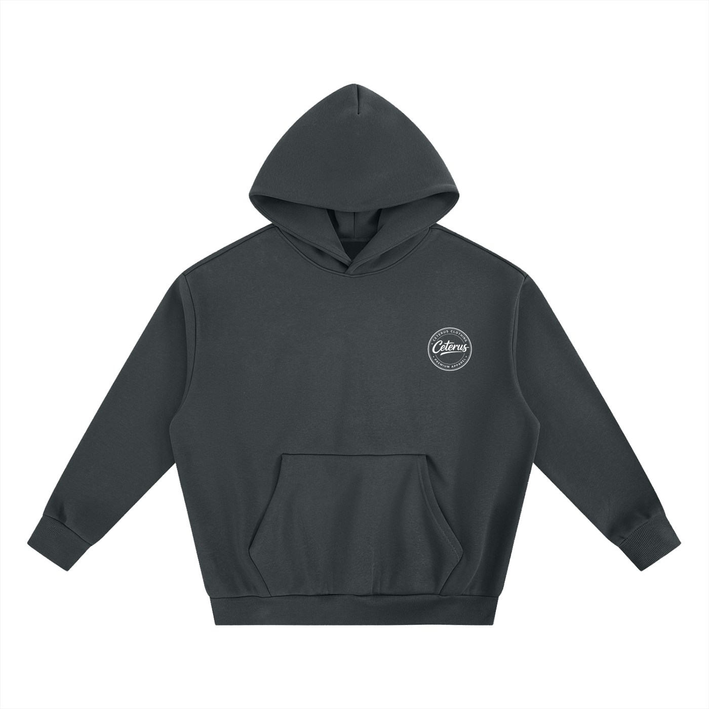 Essential Heavyweight Boxy Fleece Hoodie 500gsm