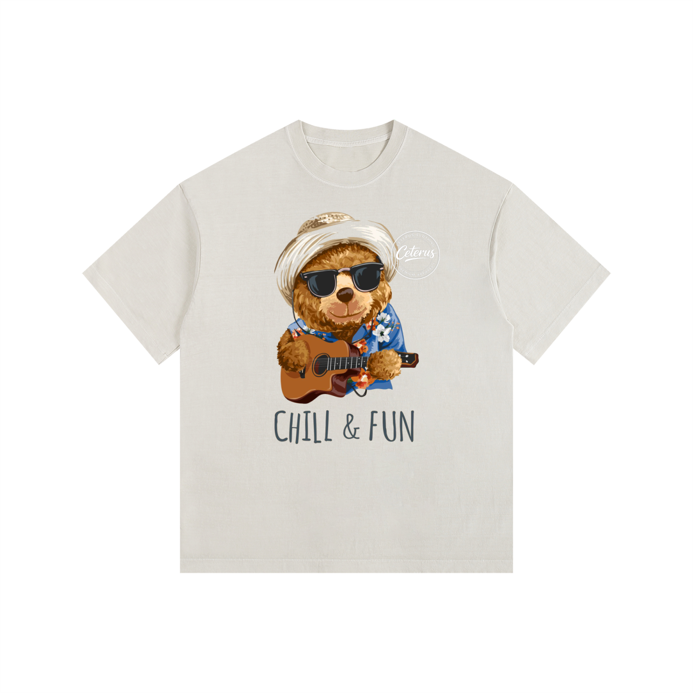 Vintage Washed Oversized Cotton T-Shirt