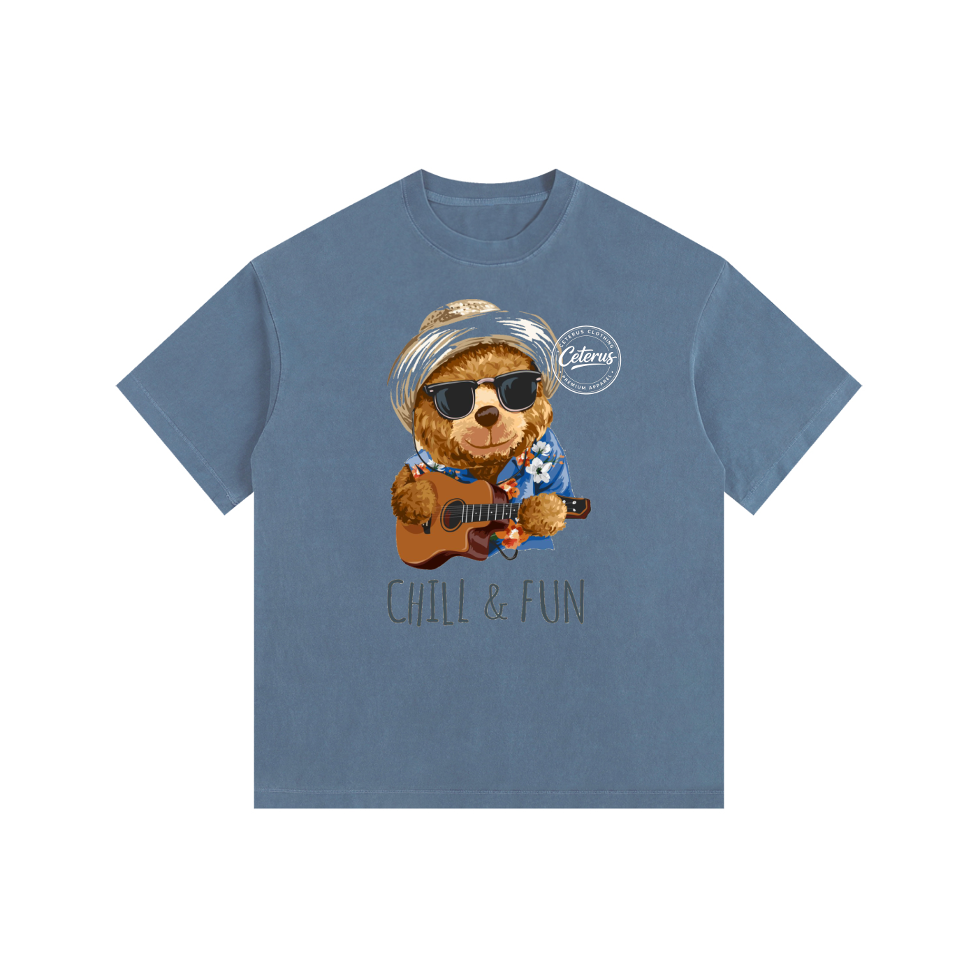 Vintage Washed Oversized Cotton T-Shirt