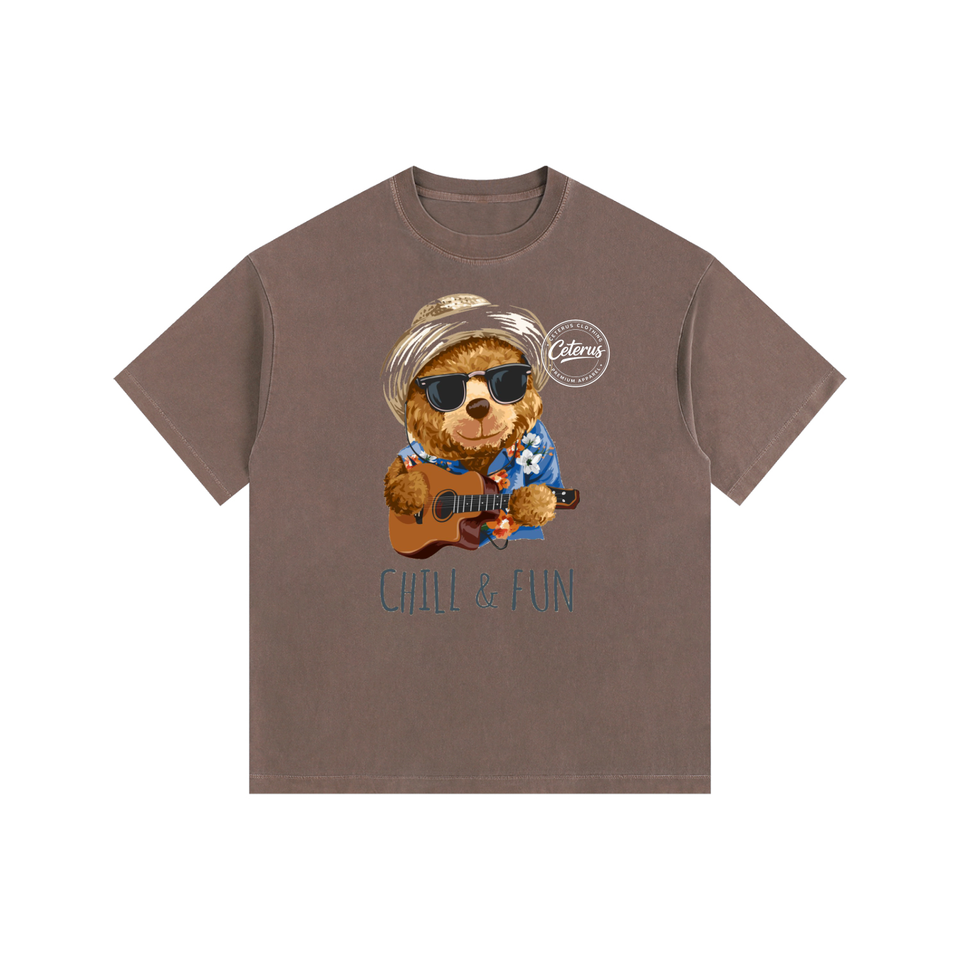 Vintage Washed Oversized Cotton T-Shirt