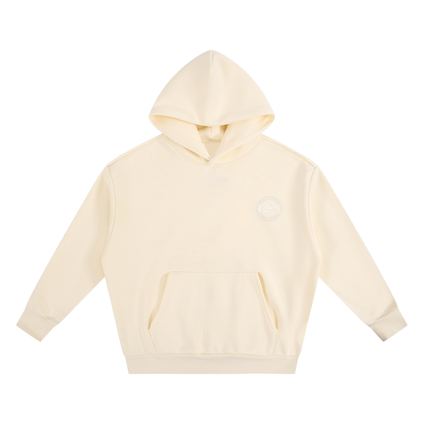 Essential Heavyweight Boxy Fleece Hoodie 500gsm