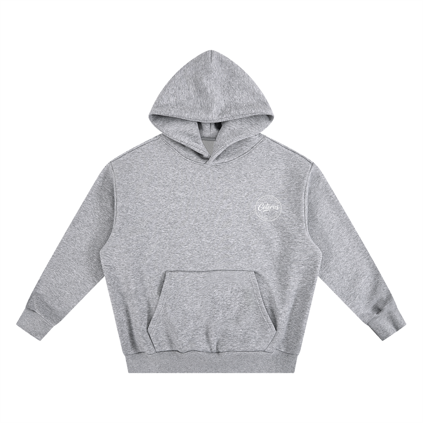 Essential Heavyweight Boxy Fleece Hoodie 500gsm