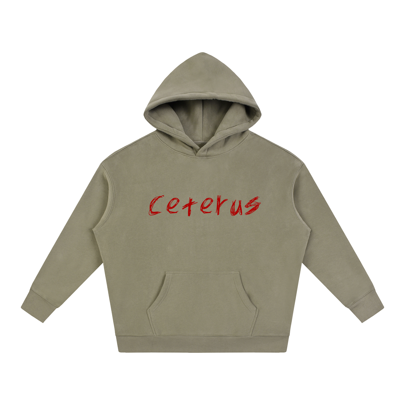 Oversize Fleeced Hoodie