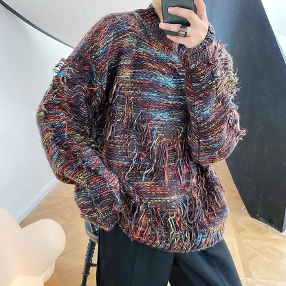 Men's Winter Sea Wool Knit Pullover