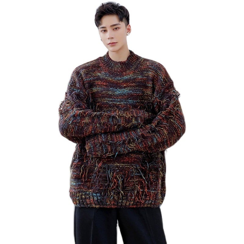 Men's Winter Sea Wool Knit Pullover