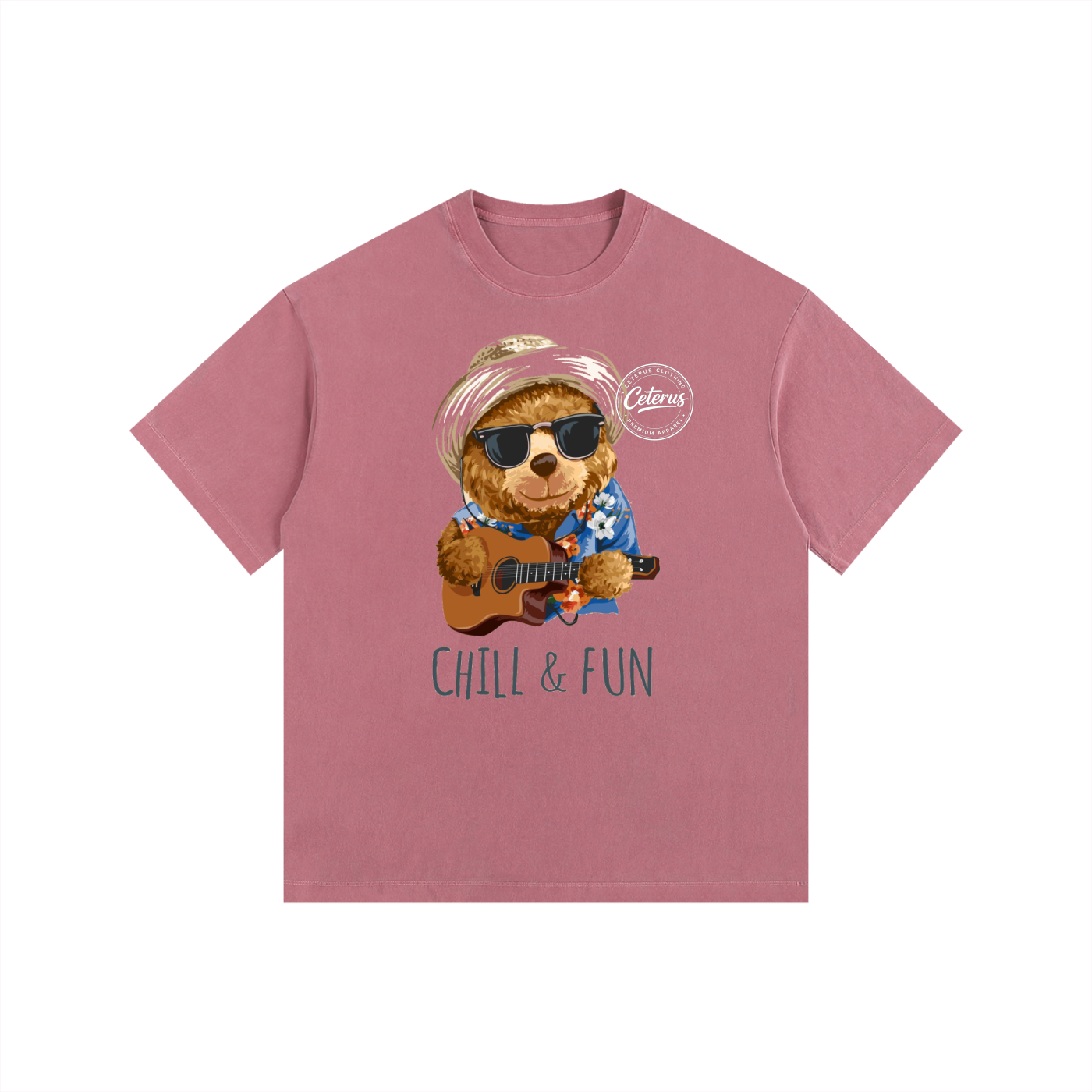 Vintage Washed Oversized Cotton T-Shirt