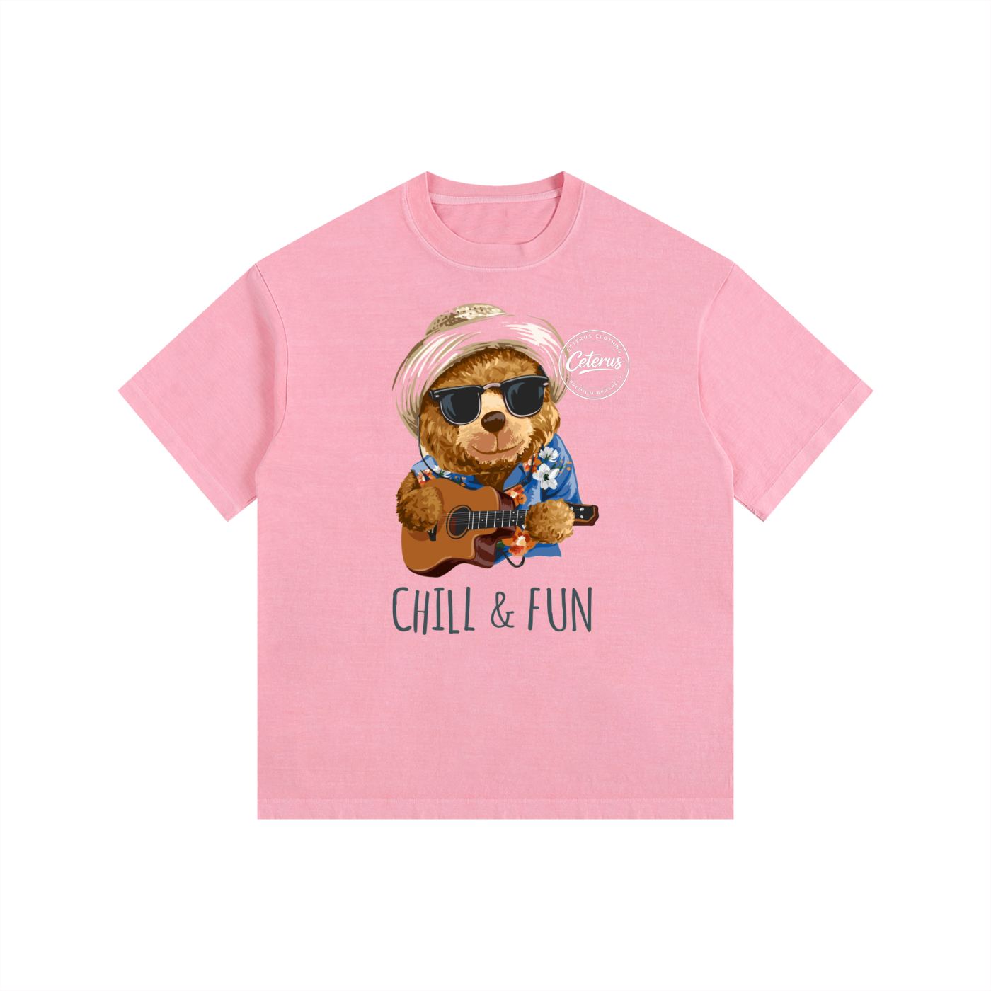 Vintage Washed Oversized Cotton T-Shirt