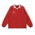 Ceterus striped Lapel Collar Sweatshirt