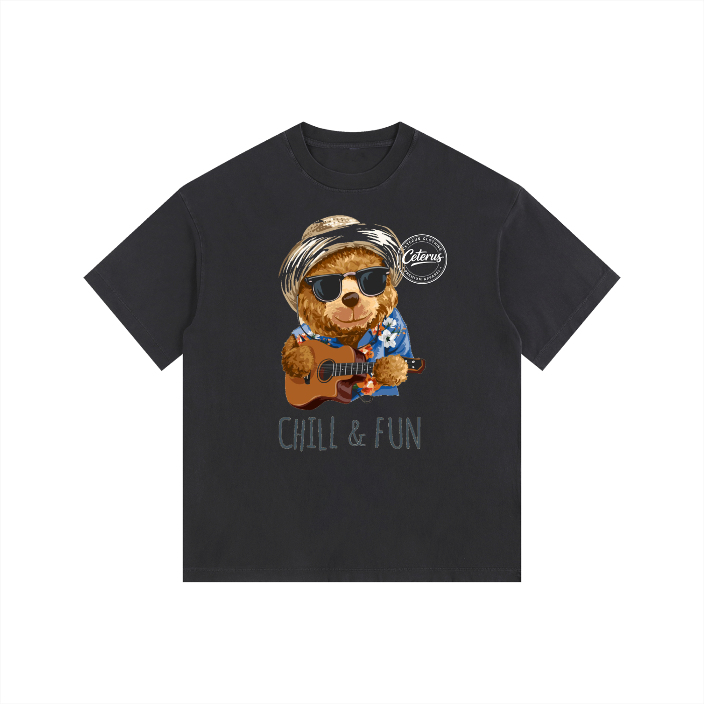 Vintage Washed Oversized Cotton T-Shirt