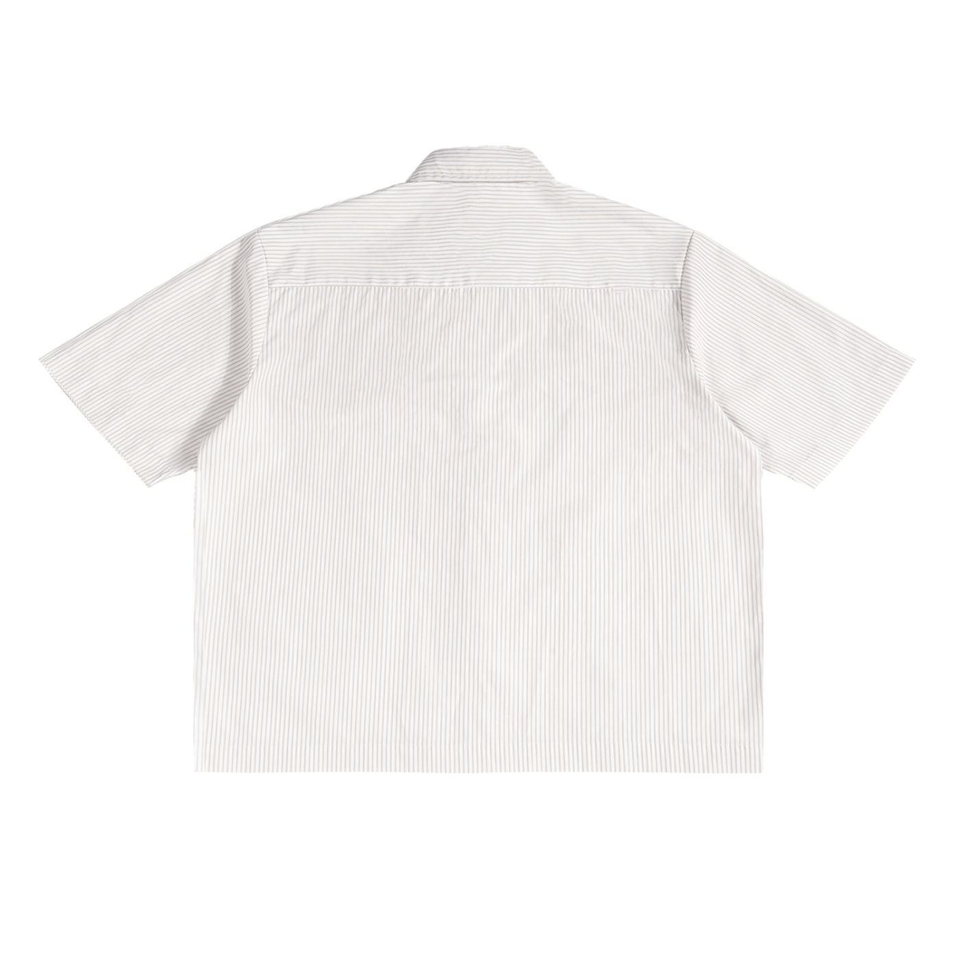 Oversized Vertical Stripe Boxy Shirt